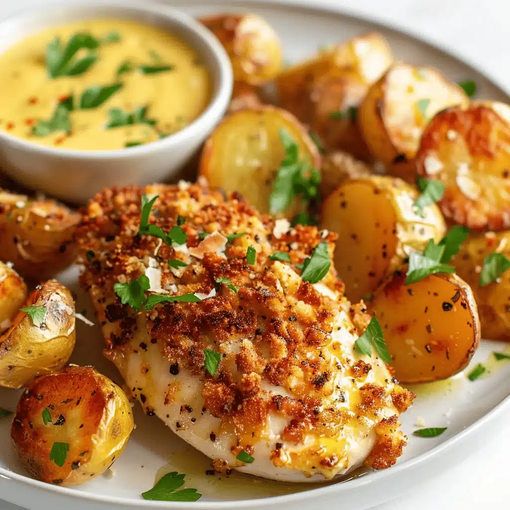 air fryer parmesan chicken - featured image