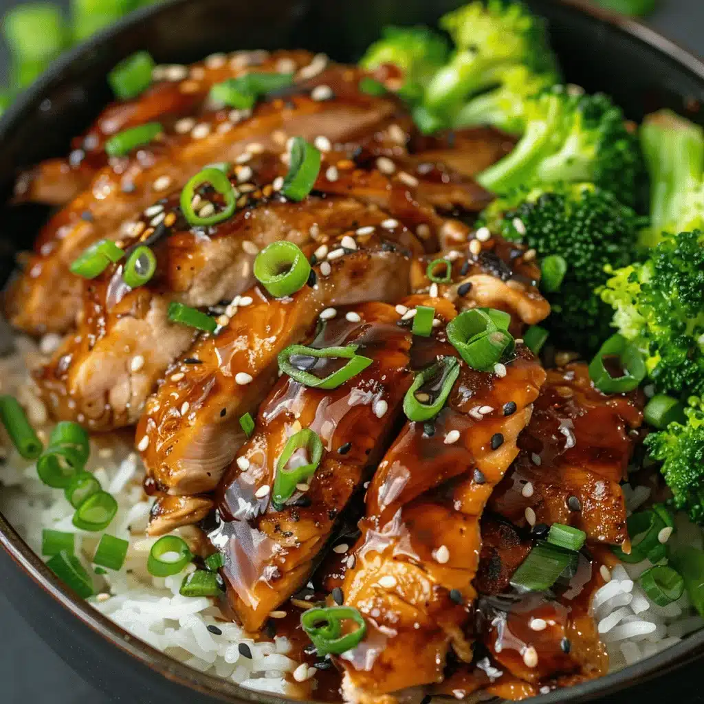 air fryer teriyaki chicken - featured image