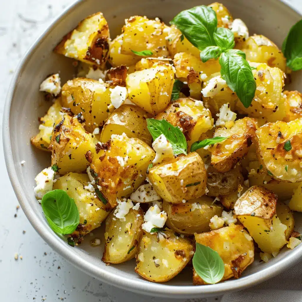 Baked Feta Roast Potatoes preparation steps