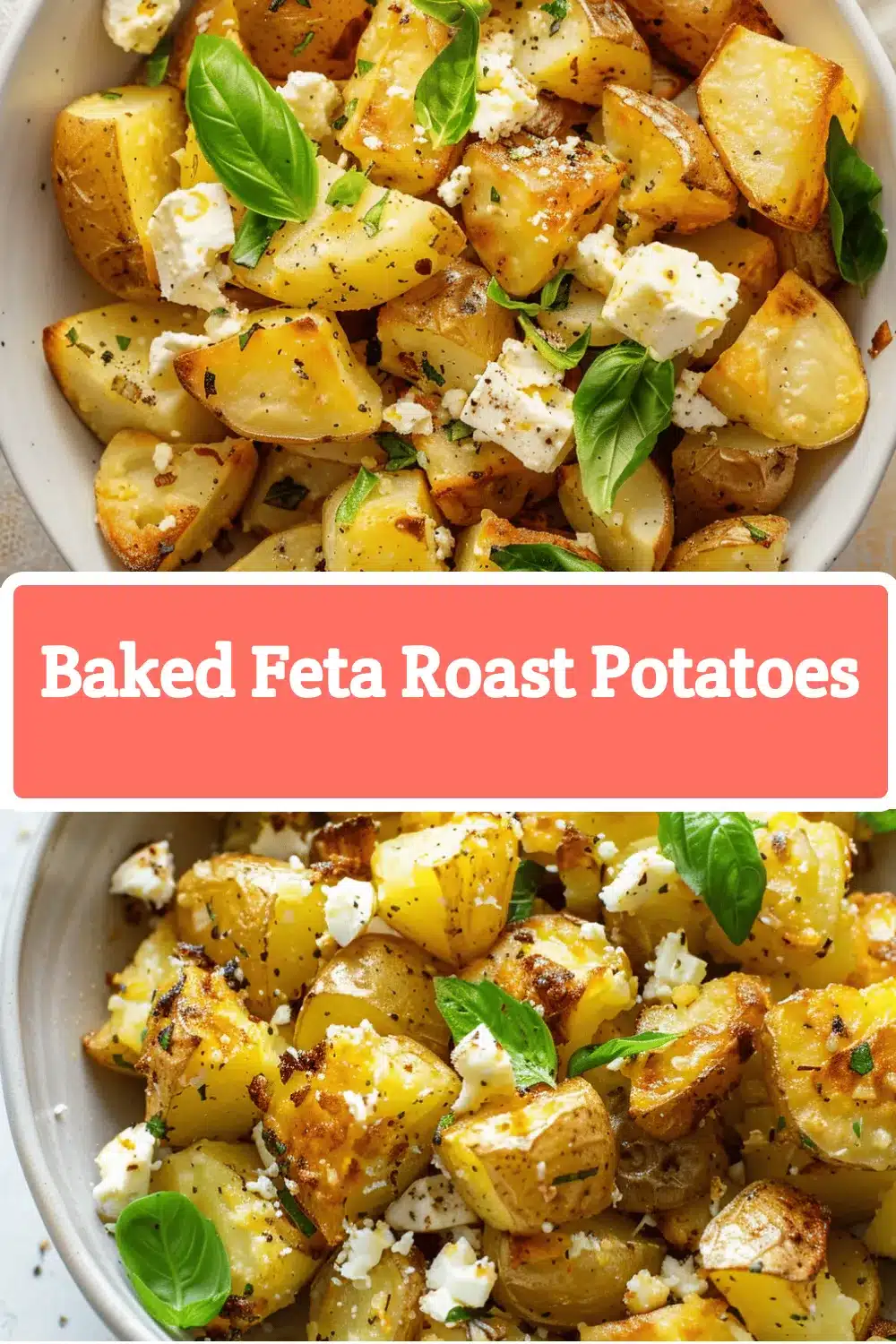 Baked Feta Roast Potatoes recipe