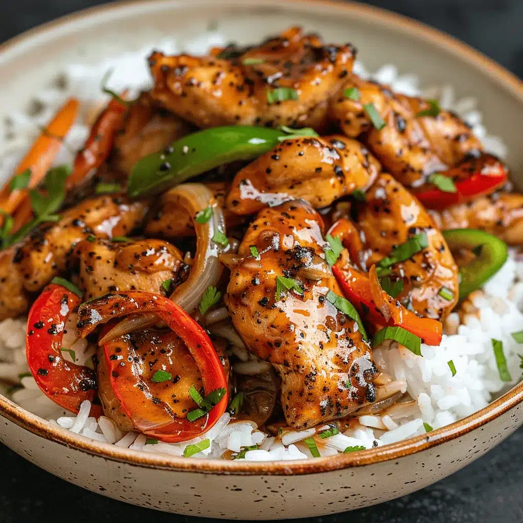 black pepper chicken preparation steps