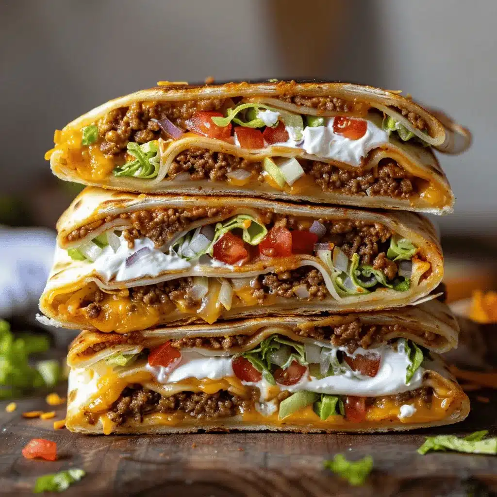 Crunchwrap Supreme preparation steps