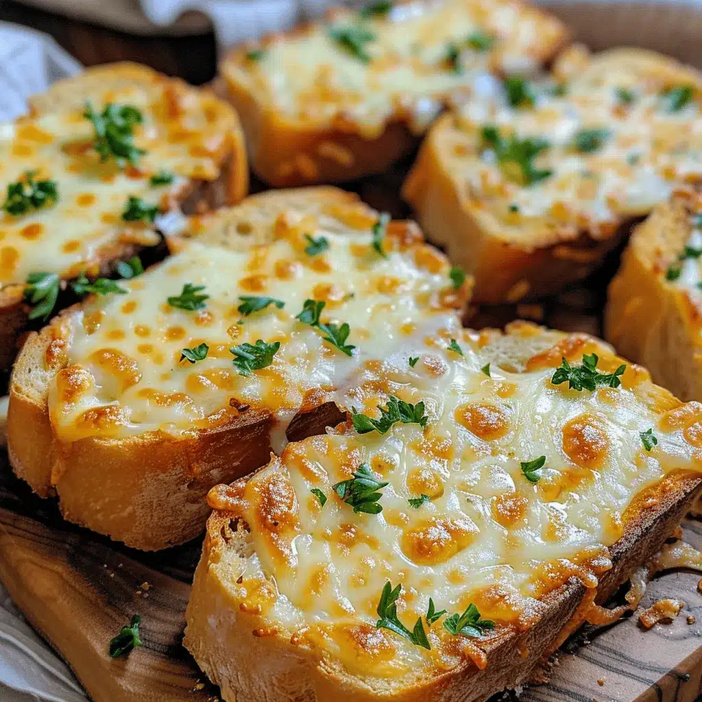 easy cheesy garlic bread preparation steps