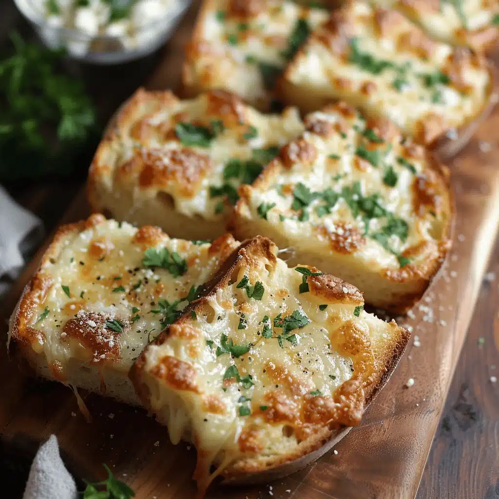 easy cheesy garlic bread - featured image