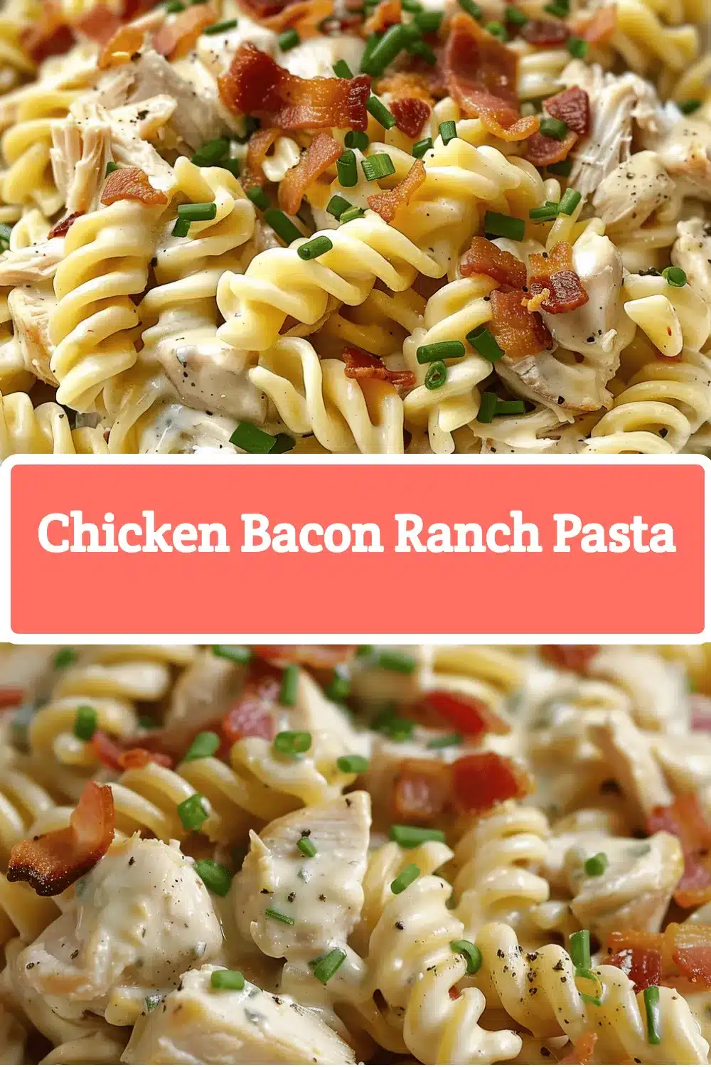 Easy Chicken Bacon Ranch Pasta recipe