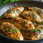 garlic butter chicken - featured image