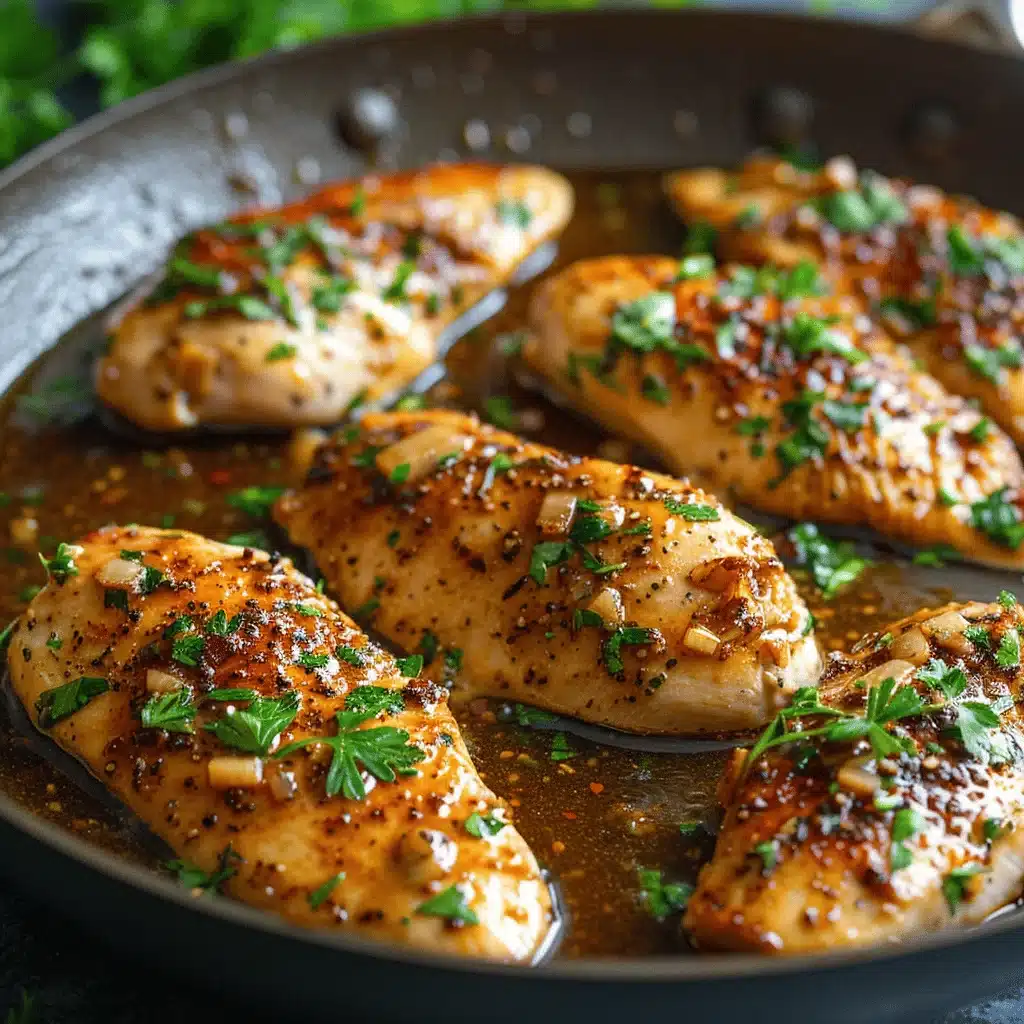 garlic butter chicken - featured image