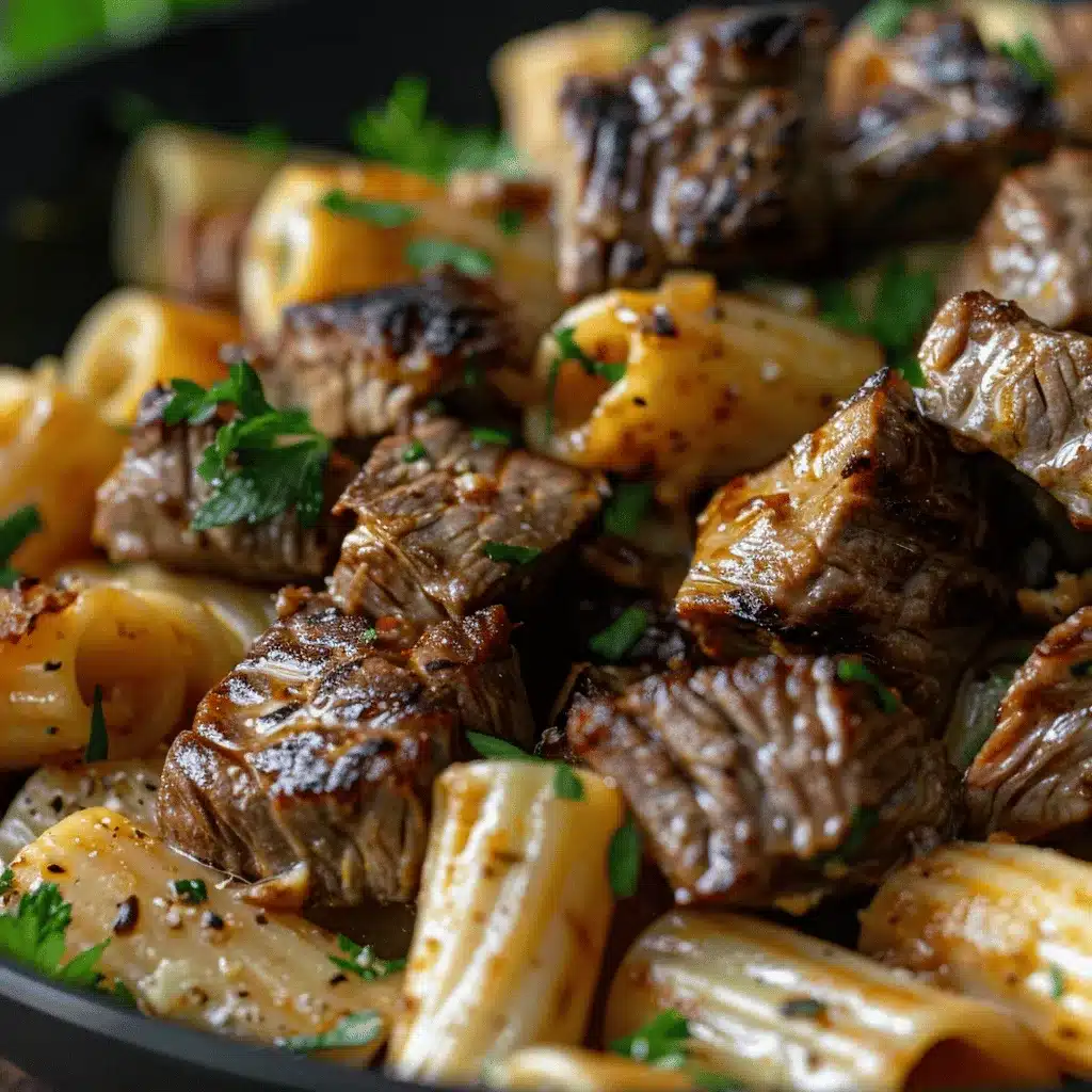 garlic butter steak tips preparation steps