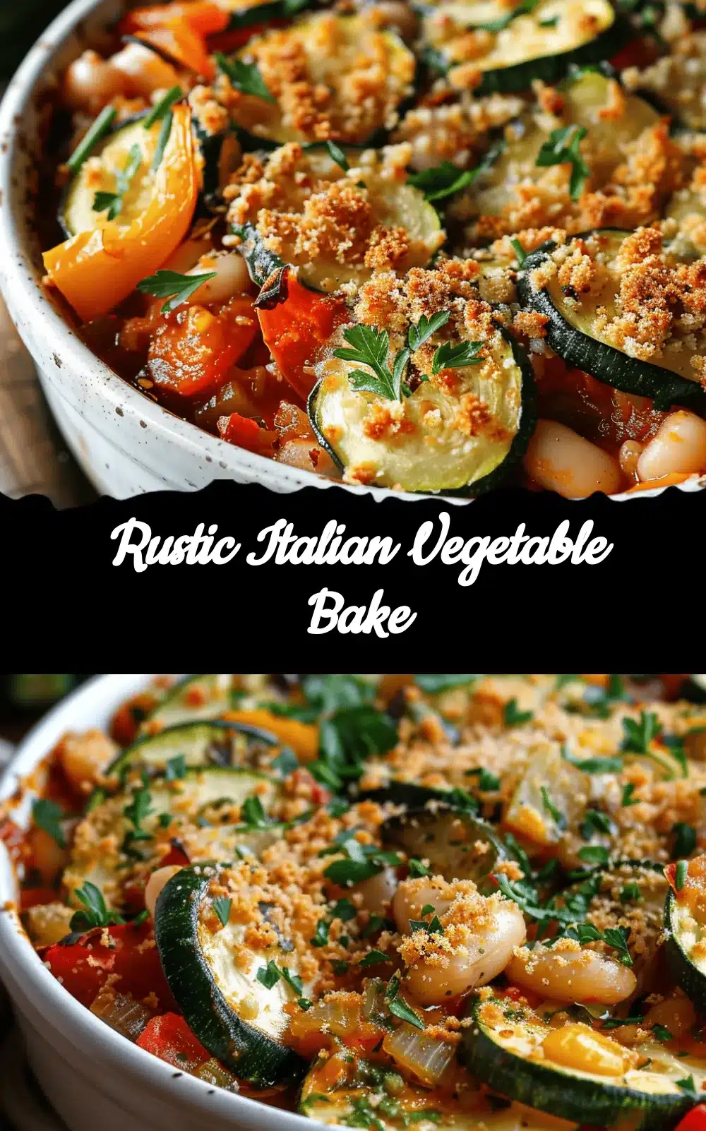 Rustic Italian Vegetable Bake recipe