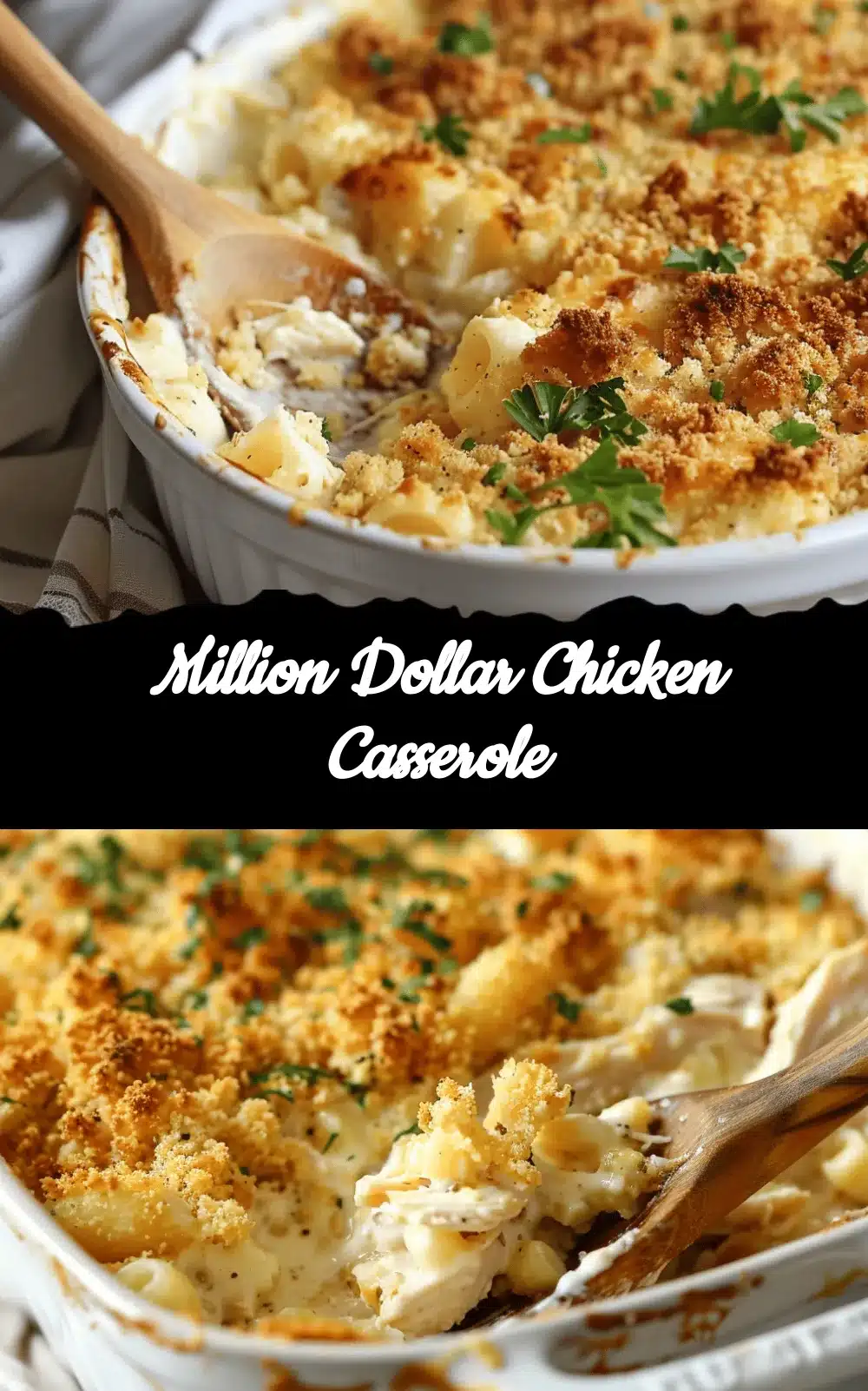Ultimate Million Dollar Chicken Casserole recipe