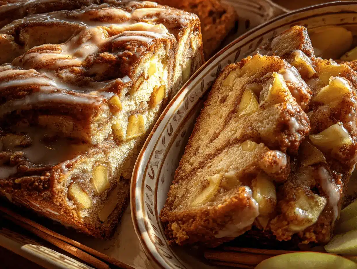 Amish Apple Fritter Bread preparation steps