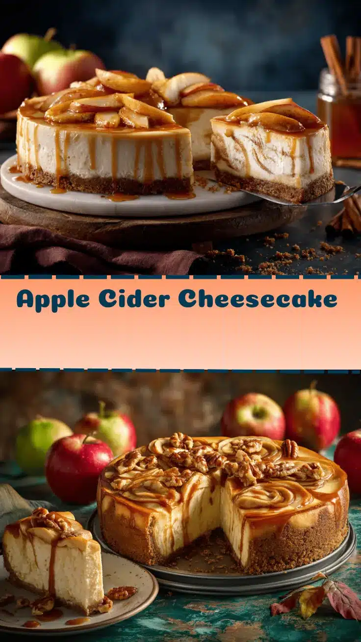 apple cider cheesecake recipe