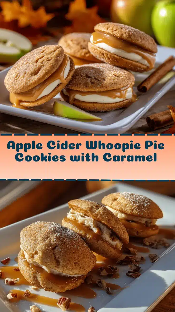 apple cider whoopie pie cookies recipe