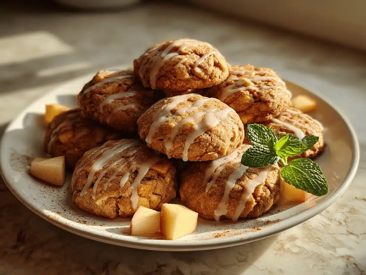 apple cinnamon cookies preparation steps