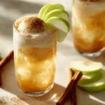 apple cinnamon float mocktail - featured image