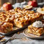 apple cinnamon sheet cake - featured image