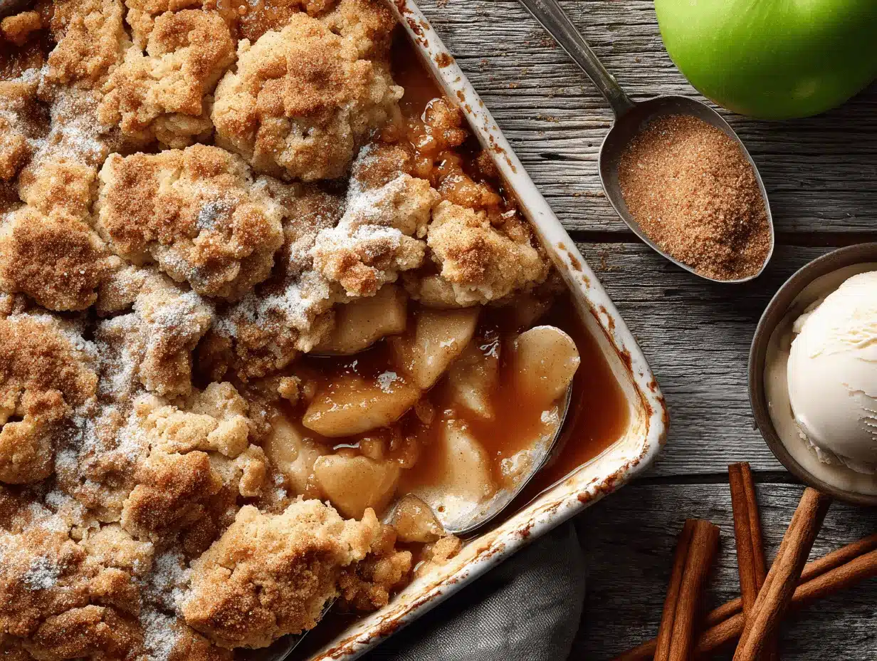 apple cobbler recipe preparation steps