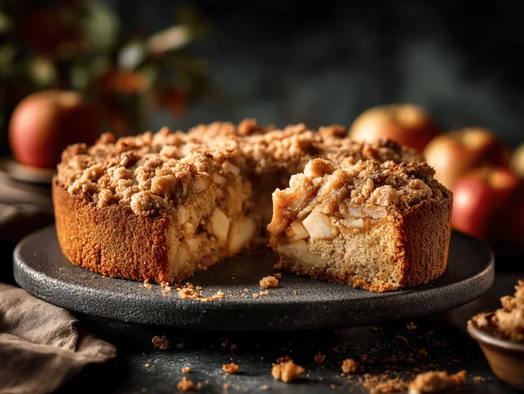 apple crumb cake - featured image