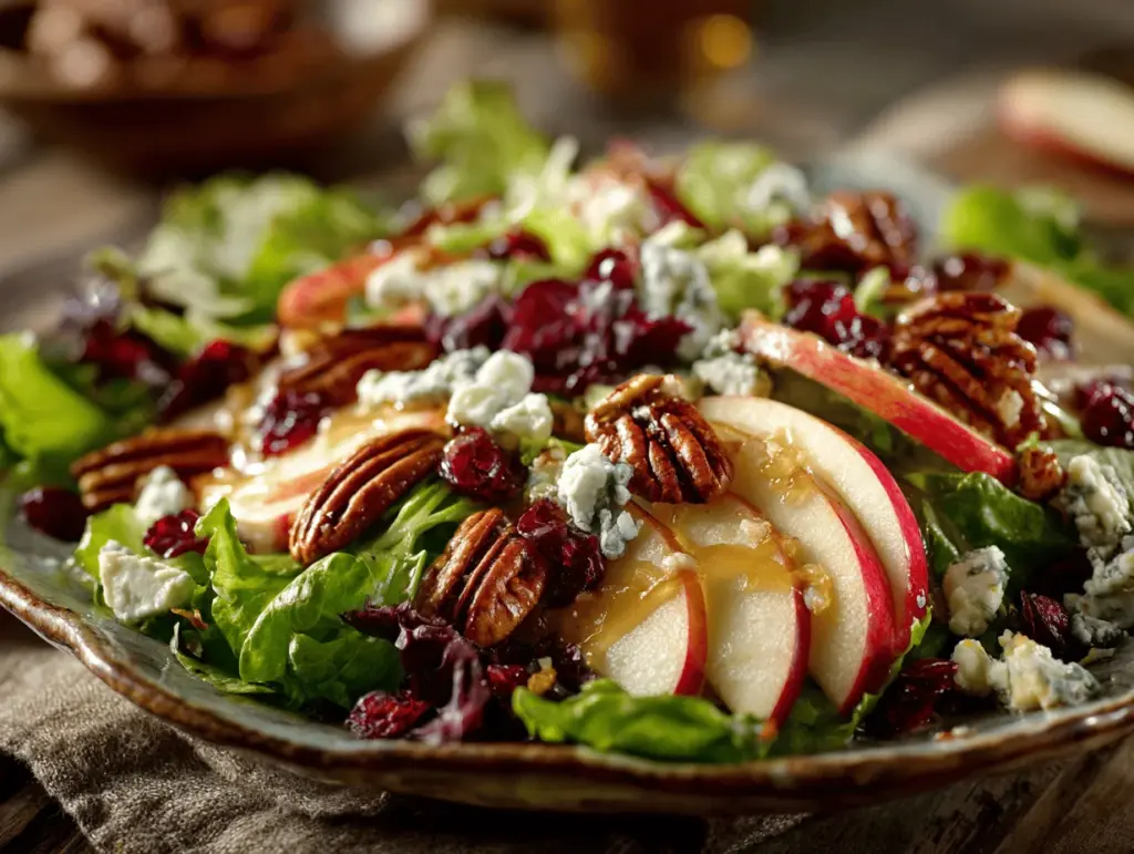 apple pecan blue cheese salad - featured image