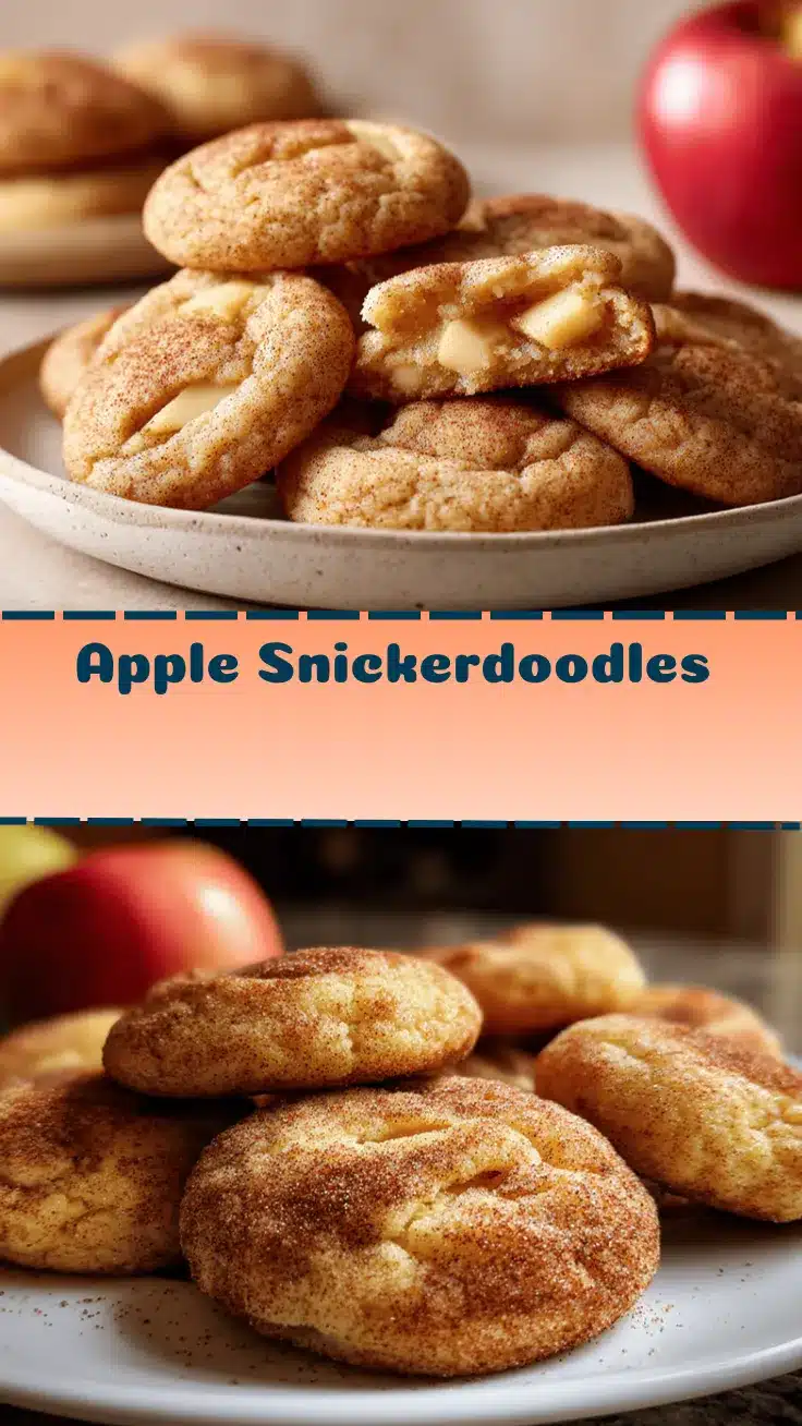 apple snickerdoodles recipe