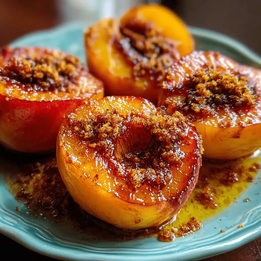 baked peaches preparation steps