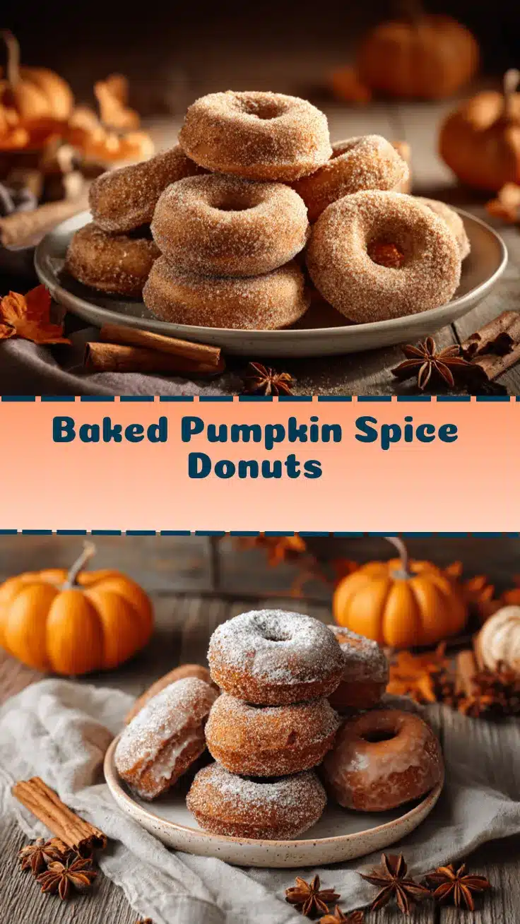 baked pumpkin spice donuts recipe