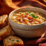 bean with bacon soup - featured image