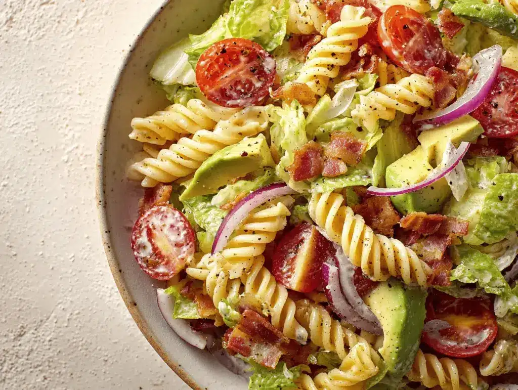 BLT pasta salad - featured image