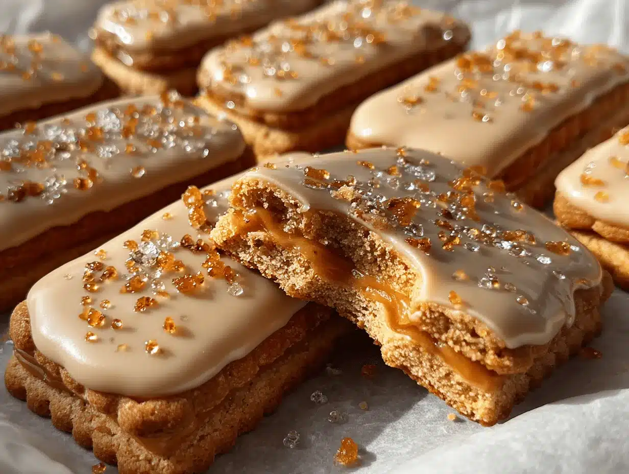 brown sugar pop tart cookies preparation steps