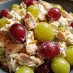 chicken salad with grapes - featured image
