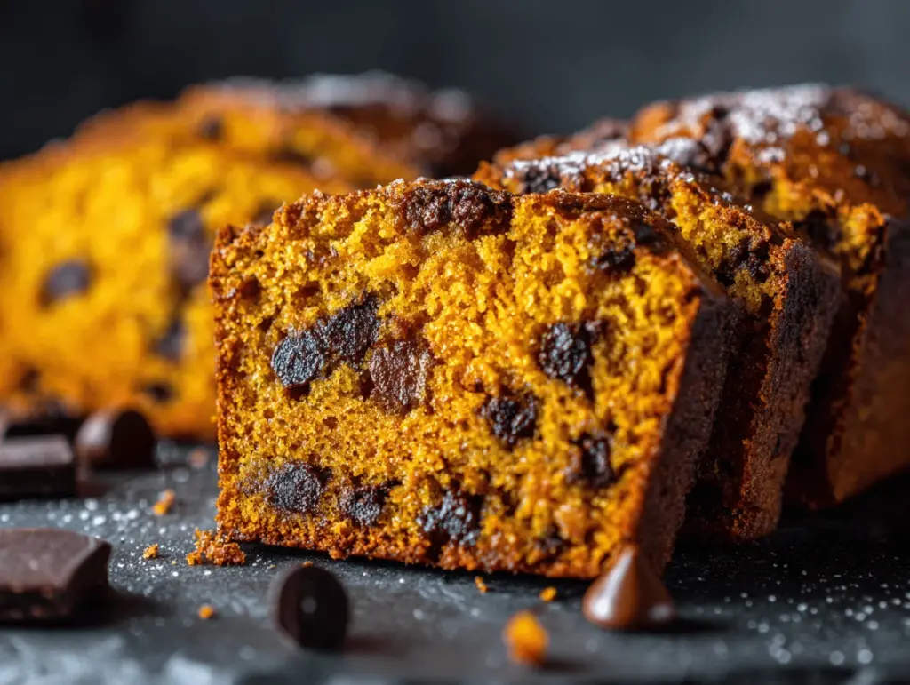chocolate chip pumpkin bread - featured image