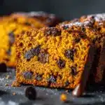 chocolate chip pumpkin bread - featured image