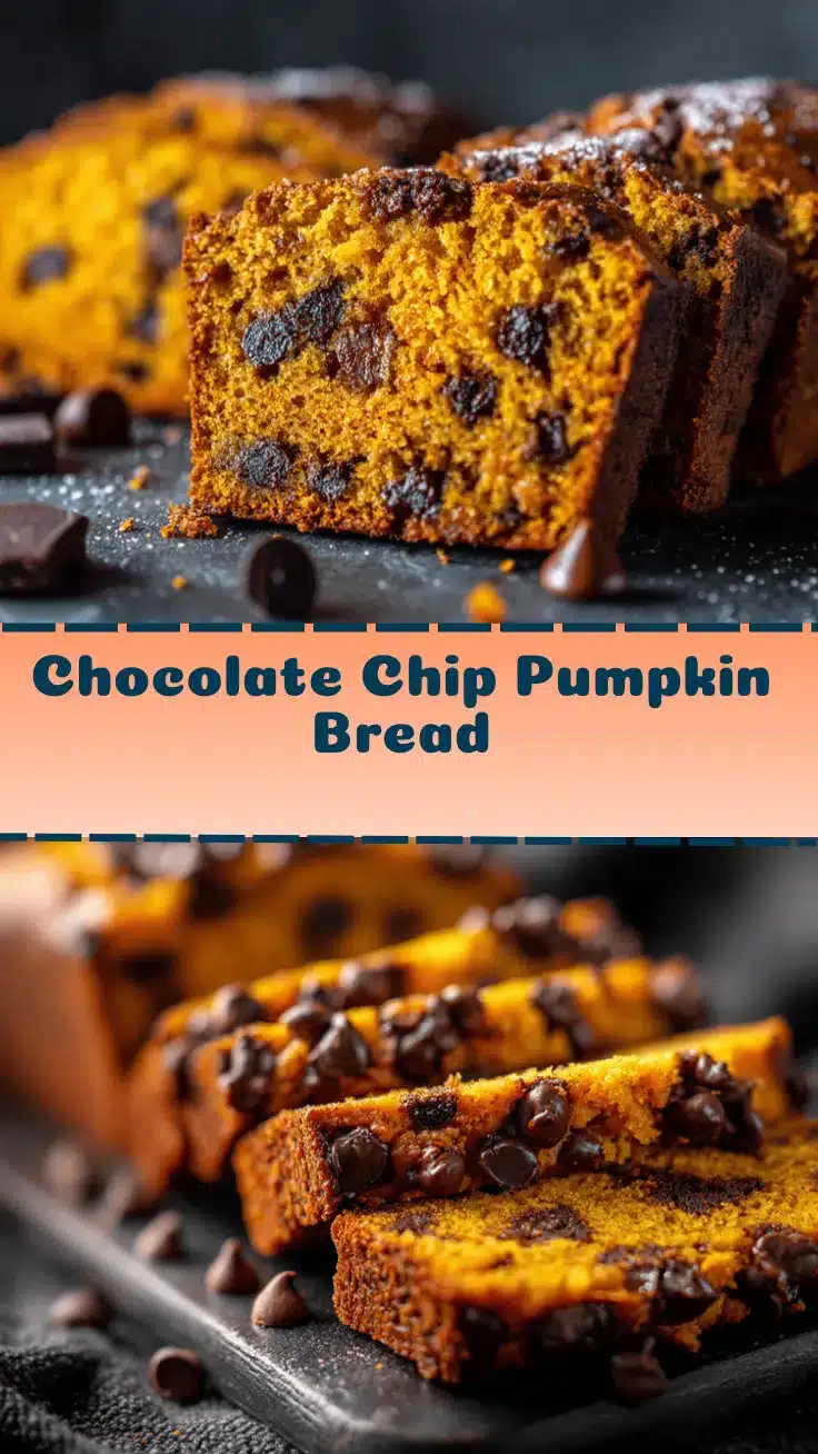 chocolate chip pumpkin bread recipe