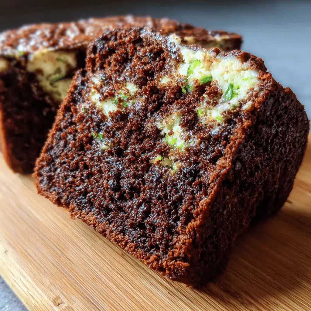 chocolate zucchini bread - featured image