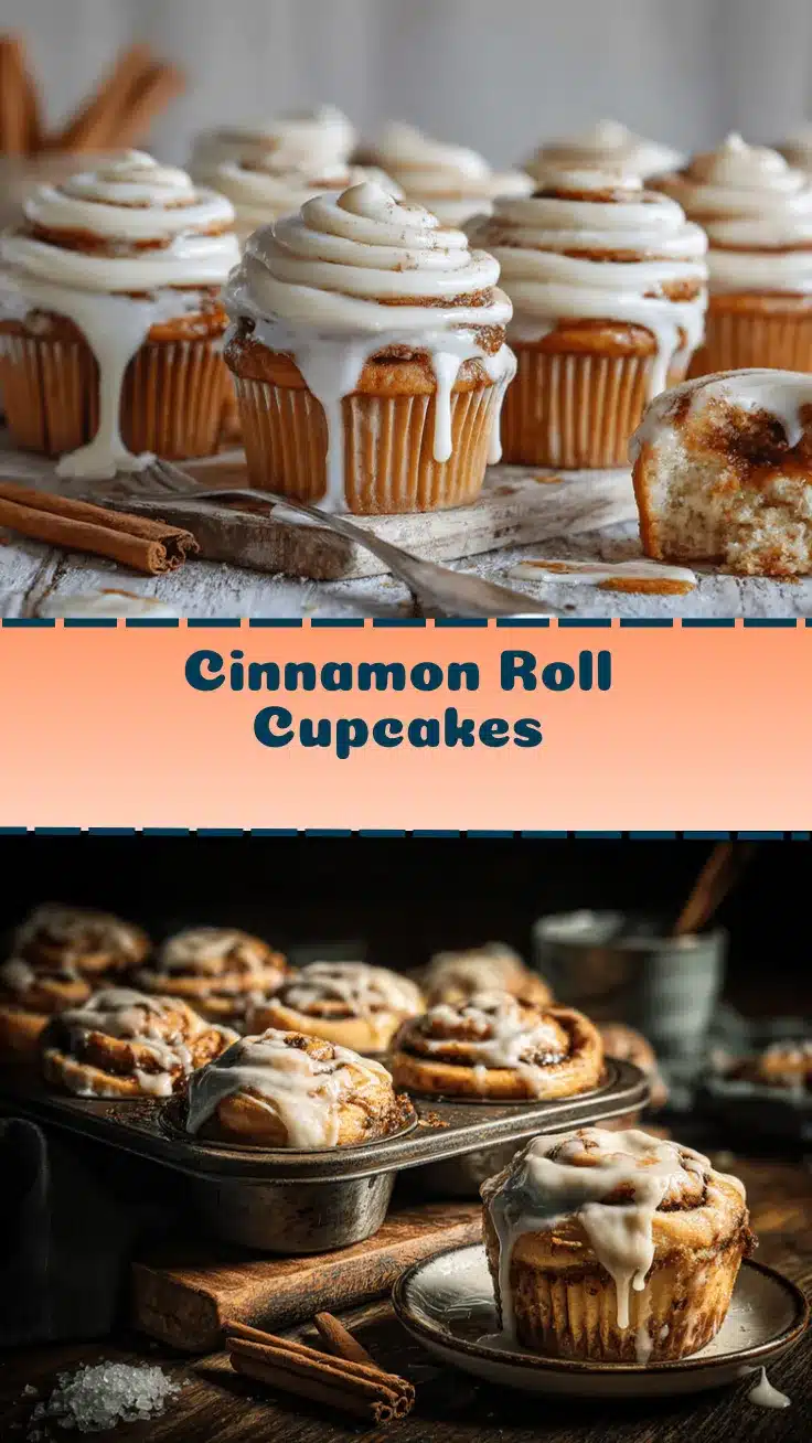 cinnamon roll cupcakes recipe