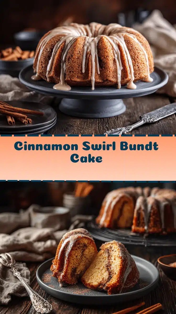 cinnamon swirl Bundt cake recipe