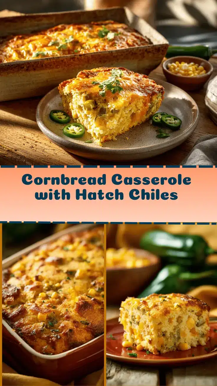 cornbread casserole with Hatch chiles recipe