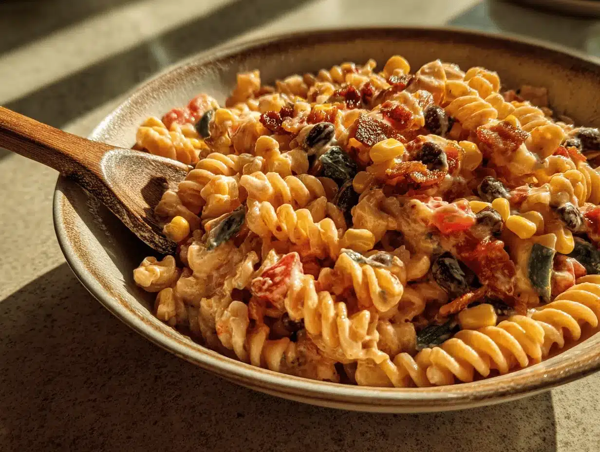 Cowboy Pasta Salad preparation steps