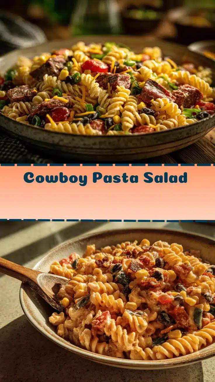 Cowboy Pasta Salad recipe