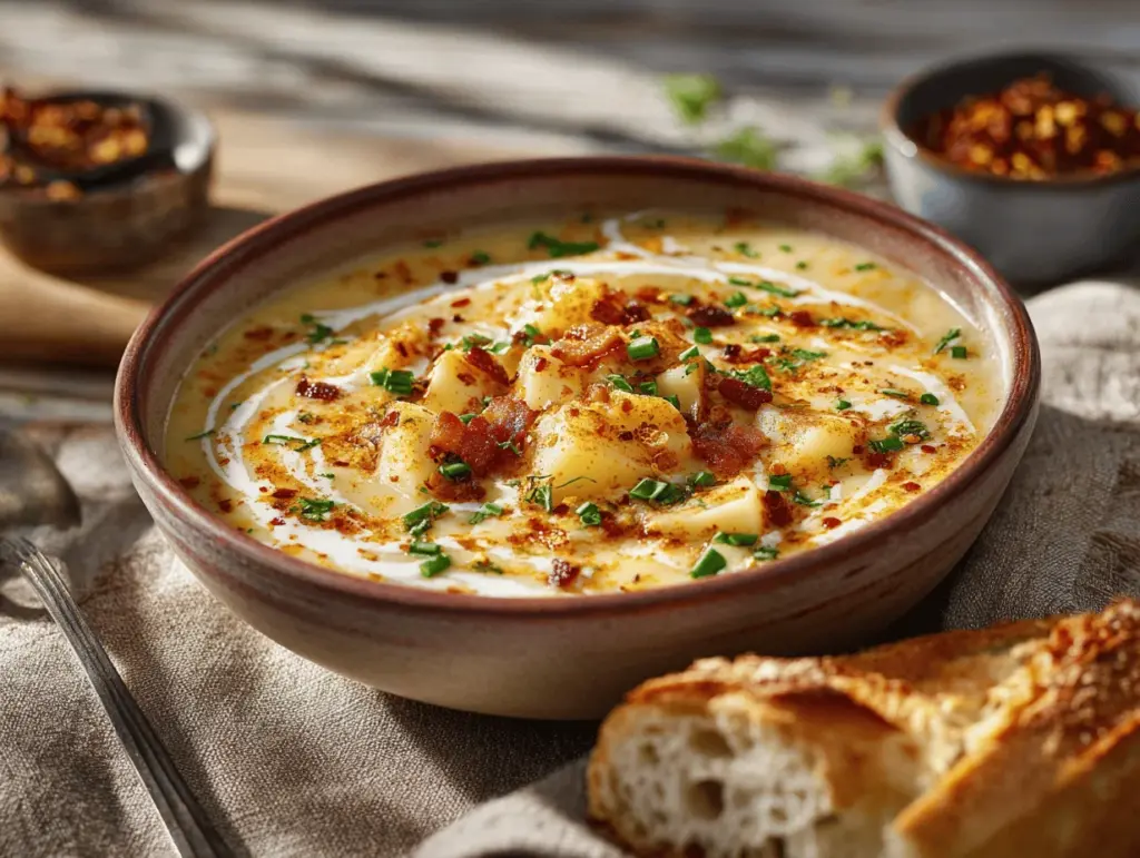 creamy Cajun potato soup - featured image