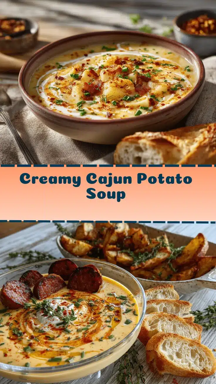 creamy Cajun potato soup recipe