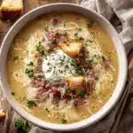 creamy Reuben soup - featured image