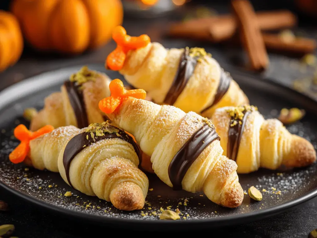crescent roll witch hats - featured image
