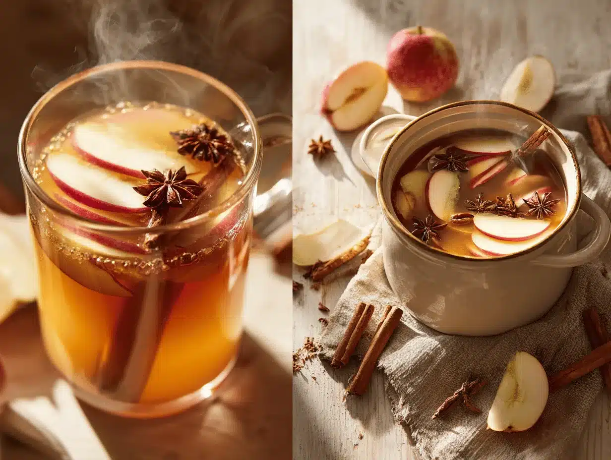 crockpot spiced apple cider preparation steps