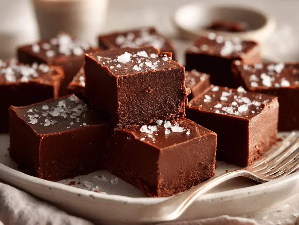 decadent fudge recipe - featured image