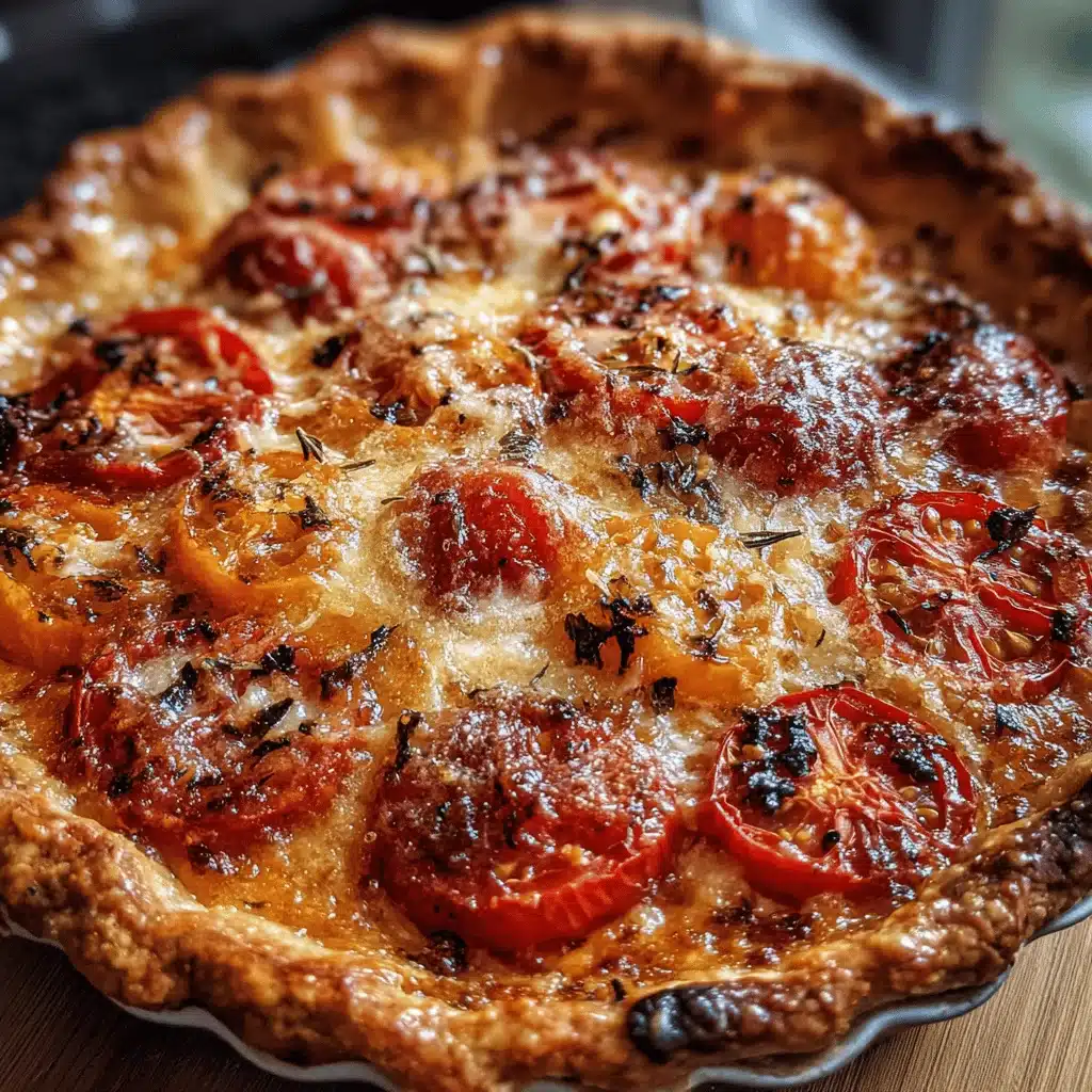 healthy Southern tomato pie - featured image
