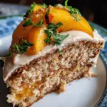 homemade peach cake - featured image