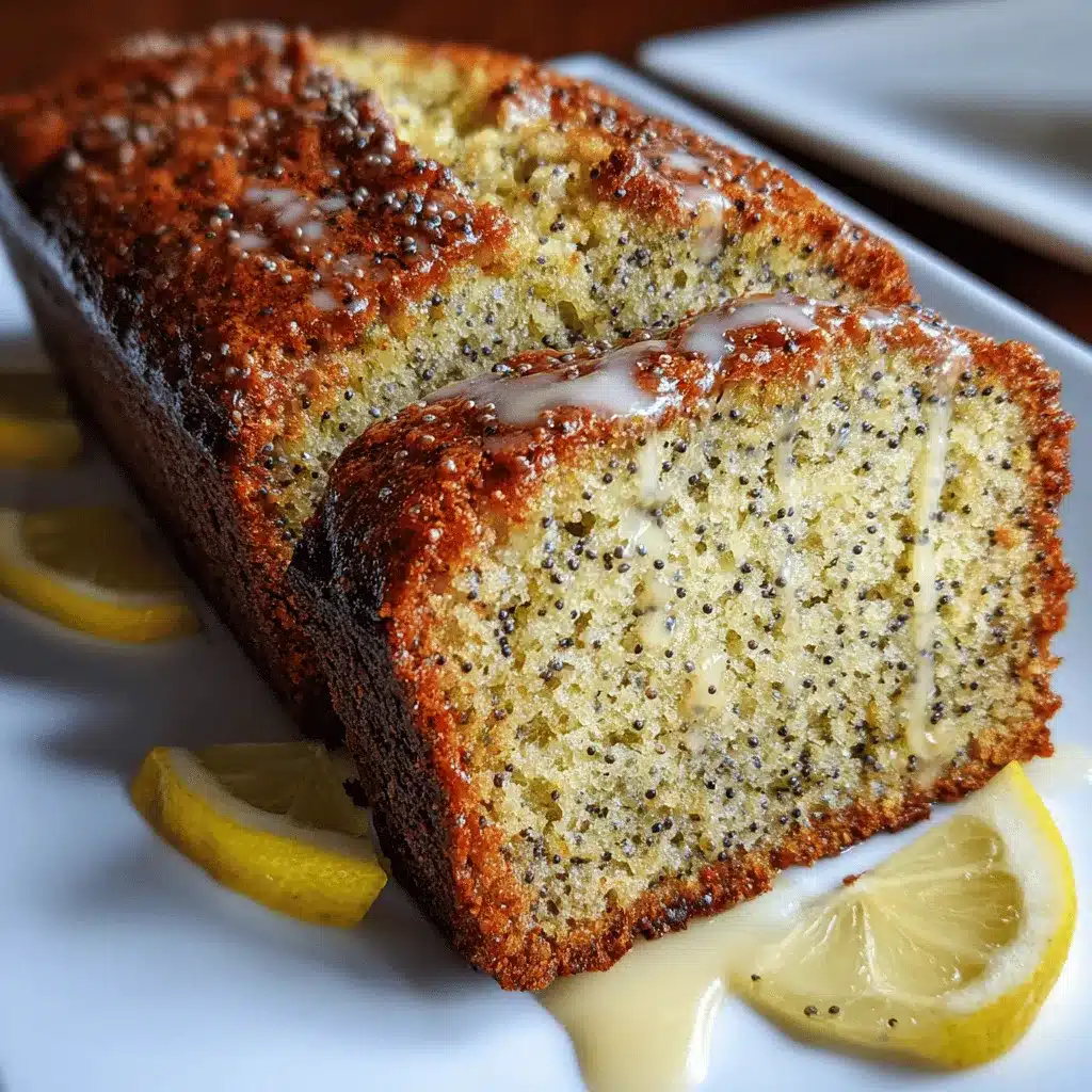 lemon poppy seed zucchini bread preparation steps