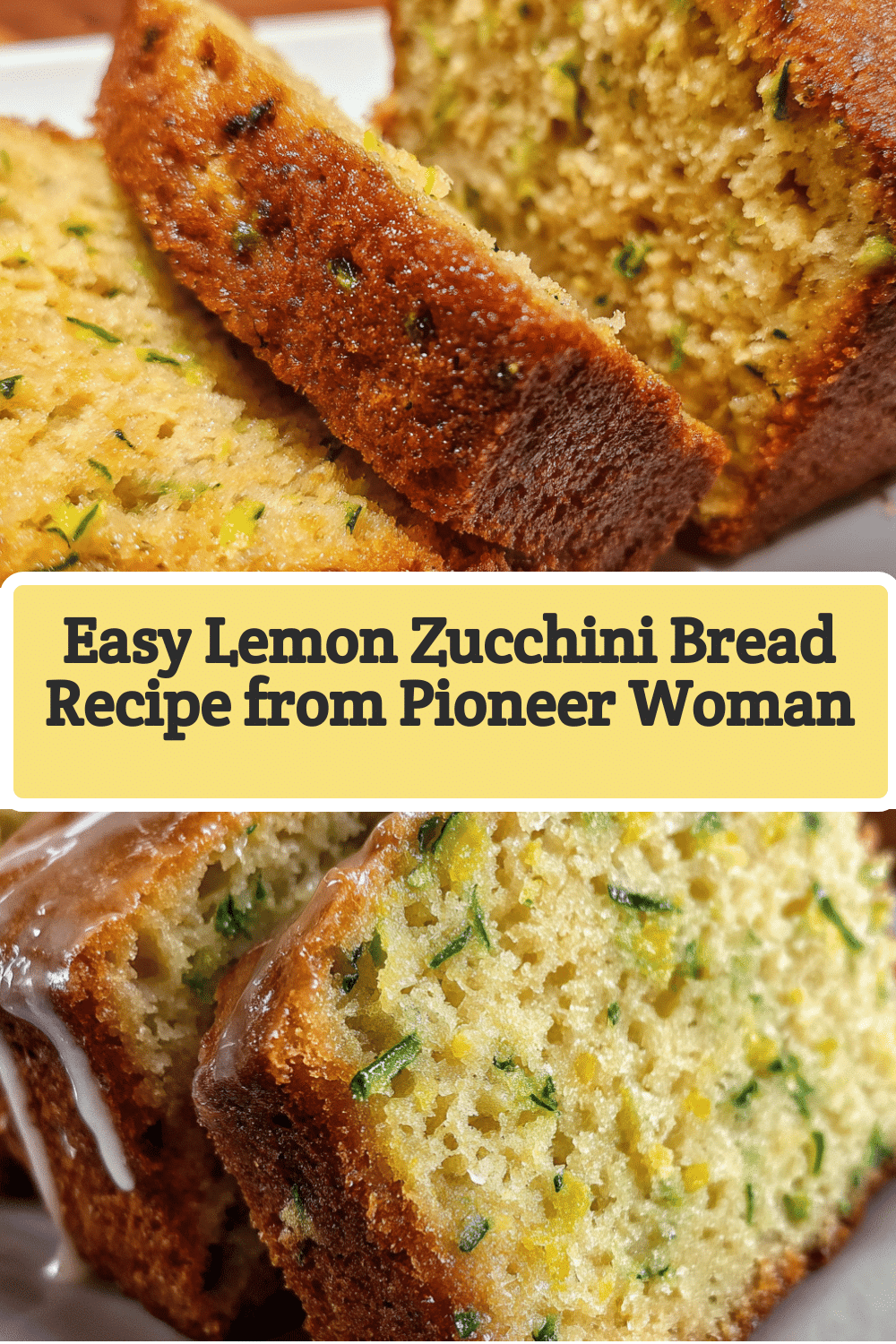 lemon zucchini bread recipe