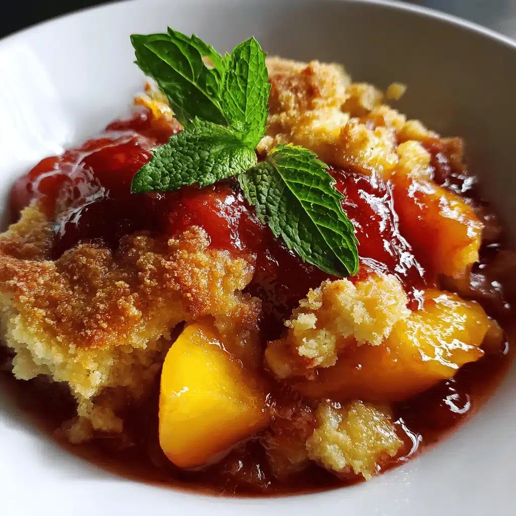 nectarine cobbler recipe - featured image
